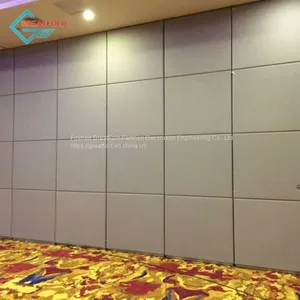 Chile Hotel Movable Partition Wall Acoustic Wooden Hanging Folding Partition Wall With Variety Color thumbnail-2