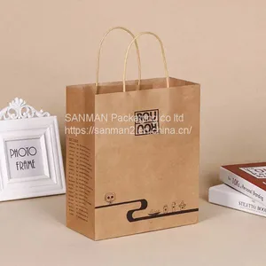 Manufacturer Custom Large Kraft Paper Bag thumbnail-4