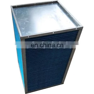 Air Handling Unit Double Folded Edge 0.13mm Thick Aluminum Foils Cross Flow Ventilator Core thumbnail-3