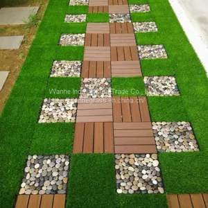 Wanhe Wpc Flooring Interlocking Outdoor 4 by 8 Sheet of Composite Decking thumbnail-3