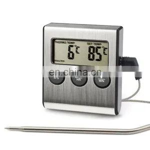 Wireless Smart Remote Digital Cooking Food Meat Thermometer for Grilling Oven Kitchen Smoker BBQ Grill Thermometer With Probe thumbnail-4