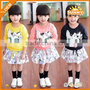 Custom Logo Girls Boutique Clothing Spring 2016 Outfit Buyer Girls Dresses Boutique Clothing thumbnail-2