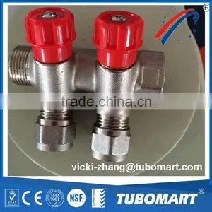 OEM Brass Pex Water Manifolds and Under Floor Heating Manifolds for Pex al Pex Under Floor Heating Pipe thumbnail-1