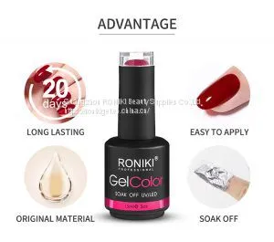 RONIKI Gel Nail Polish Custom New Bottles Colors Gel Polish Wholesale Nail Painting Color Gel thumbnail-5