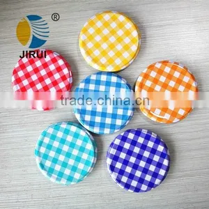 82mm Chequer Tin Lid Mental Screw Cap thumbnail-1