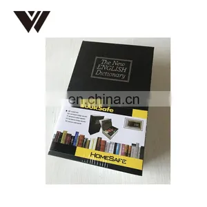 Metal Deversion Book Safe, Combination Lock Hidden Secret Book Safe Box thumbnail-4