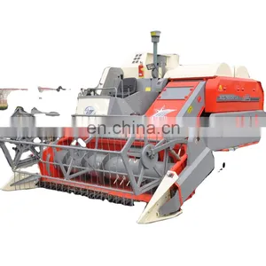 Farm Machine 4LZ-4.0S Double Thresher Rice Combine Harvester Agriculture Machine Nice Harvest thumbnail-1