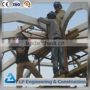 Prefab Steel Space Frame Hotel Lobby Roof With Reasonable Price thumbnail-4