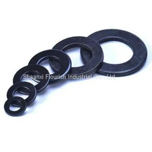 High Strength Black Plain Washer For Building Industry Machinery thumbnail-2