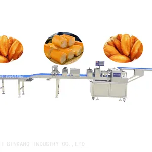 AUTOMATIC FACTORY DIRECT SALE YOUTIAO MAKING MACHINE AND DEEP-FRIED BREAD STICK MACHINE thumbnail-1