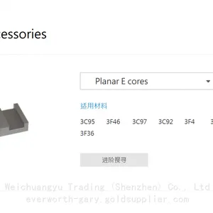 FERROXCUBE Ferrite Cores ER23/3.6/13-3C96-A400-S thumbnail-1