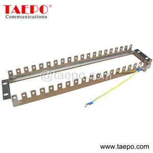 20 Ways Stainless Steel 10 Pairs Krone LSA Rack Mounting Frame thumbnail-1