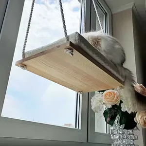 Hot Window Perch Hammock Bed Minimalist Pet Furniture Training Wholesale Pet Supplies Scratchers Luxury Cat Hammock thumbnail-4