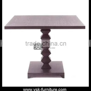 DT-027 Square Dining Table Wood Furniture For Restaurant thumbnail-1