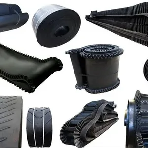 Rubber Conveyor Belt/Heavy Duty Steel Cord Rubber Conveyor Belt St630-St2500 thumbnail-1