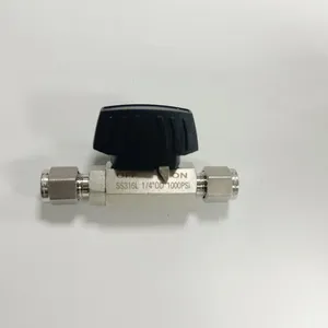 High Pressure 10000 PSIG 316 Stainless Steel Internal Thread Manual Ball Valve thumbnail-2