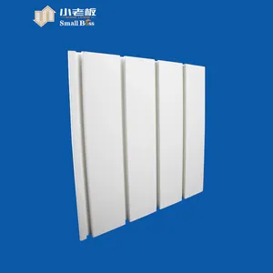 PVC Slatwall Panels Display Grid Slat Wall Panel for Store Display Accessories Slatwall Display thumbnail-4