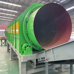 Landfill Waste Trommel Screening Mahcine Domestic Waste Trommel Separator thumbnail-1
