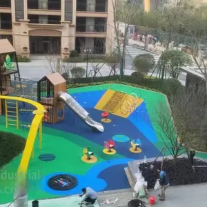 Outdoor Playground Equipment for Children, Customized Non-powered Facilities for Kindergartens, Communities, and Scenic Spots thumbnail-2
