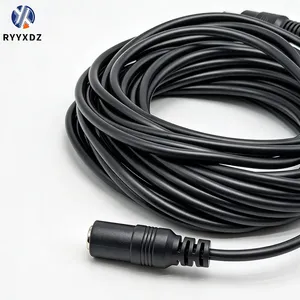 DC5.0 Male and Female 12V Router Camera Adapter LED Light Strip Car Equipment Power Extension Cable 15-meter Plug thumbnail-4