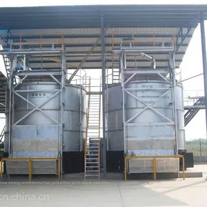 90% New Used Chicken Manure Fermentation Tank, Chicken Manure Organic Fertilizer Production Equipment thumbnail-1