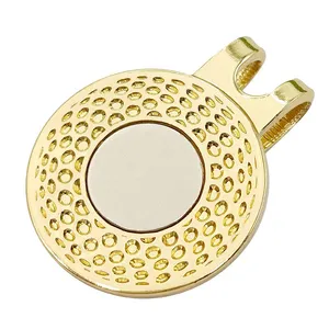 Custom Two-in-One Magnetic Golf Hat Clip, Gold/Silver/Black Blank Blanks In Stock thumbnail-2
