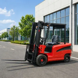 China Professional Electric Forklift 1 Ton 2 Ton 3 Ton 3.5 Ton 4 Ton Portable Forklift Electric thumbnail-4