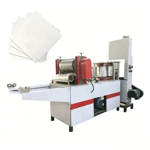 Paper Napkin Tissue Folding Machine Embossing Printing Packing Maker Tissue Paper Napkin Making Machine thumbnail-1