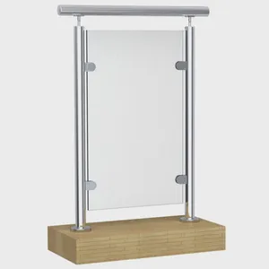 Precision Made Glass Baluster Post for Stair Railings thumbnail-4