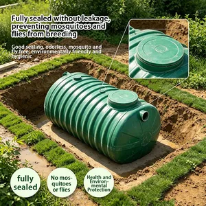 Shock Resistant Corrugated Septic Tank Complex Geological Underground Sewage Tank thumbnail-1