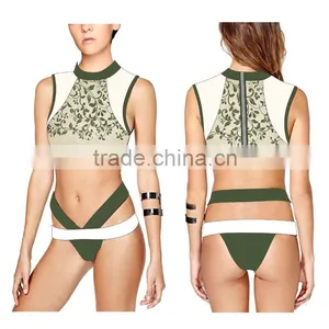 (ODM/OEM Factory)Custom Tankinis Set Sexy Bodysuit COMIC SWIMSUIT Digital Printing Swimwear Women, Girl Swimwear thumbnail-5