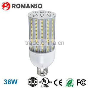 Waterproof IP65 LED Street Light 180 Degree Smd 5630 Corn Led 36w E26 E39 Led Corn Lamp Bulb thumbnail-2