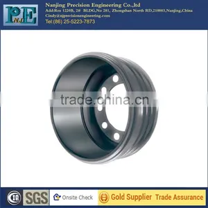 Custom High Quality Metal Stamping Truck Brake Drums thumbnail-3