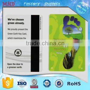 MDH57 Hot Sell Printed Plastic Magnetic Stripe Hotel Key Card thumbnail-6
