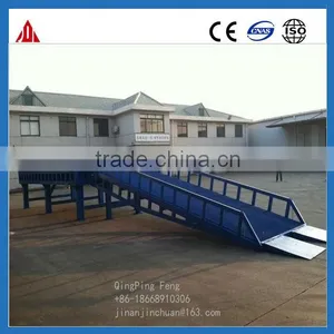 8T Mobile Hydraulic Yard Ramp/loading Dock Ramp Leveler thumbnail-3