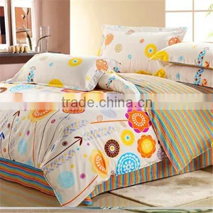 Top Quality 100%polyester Printed Peach Skin Bedding Fabric thumbnail-1