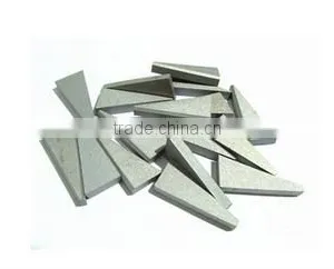 Triangle Tungsten Carbide Wear Strip , Carbide Brazing Strip for Wood Cutting thumbnail-3