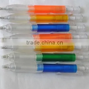 14.5cm BLUE Plastic Ballpoint Pen thumbnail-1
