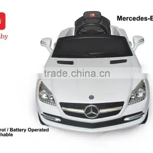 Baby Ride on Toy Car Style Mercedes-Benz SLK Electric Radio Control Kids Mini Car thumbnail-2