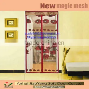100% Polyester Embroidery Door Curtain thumbnail-1