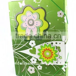 Hot Sale New Design Color Artwork Color Art Paper Desktop File Box for Office Stationery Cardboard A4 or FC Size thumbnail-1