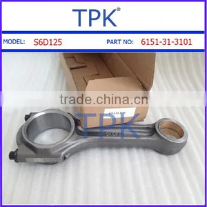 Komatsu SA6D125E, SA6D125E-2 Connecting Rod, Con Rod, 6151-31-3101,6151-31-3200 thumbnail-1