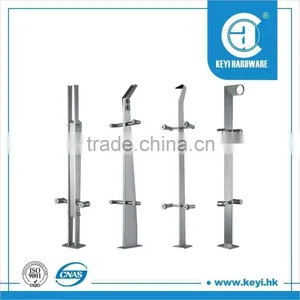 Ourdoor Frameless Laminated Glass Fixing Balustrades for Sale thumbnail-1