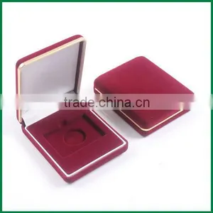 Stock Red,blue,black,green Flocking Velvet Badge,medal,coin Box Wholesale thumbnail-4