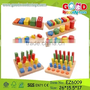 New Design Wood Children Game Colorful Intelligent Wooden Toy Funny Baby Kids Educational Toys for Wholesale Quality Choice Most Po thumbnail-2