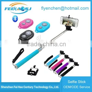 2016 Wholesale Bluetooth Monopod Selfie Stick Wireless Mobile Phone Monopod thumbnail-2
