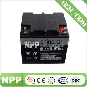 12v44ah Deep Cycle Oem Battery Rechargeable for Solar Battery Manufacturers thumbnail-1