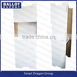 Folding Corrugated Plastic Standing Voting Booth, Voting Booth for Election thumbnail-4