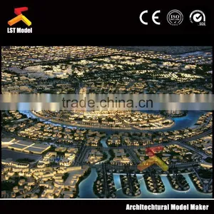 Miniature Building Models With Grass and Car Decoration thumbnail-4