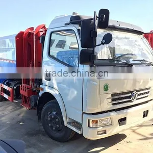 5t Garbage Truck,5 Ton Bucket Side Lifter Garbage Truck, 6 m3 Hydraulic Lifter Garbage Truck thumbnail-1